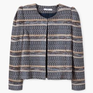 MANGO Geometric Embroidery Jacket (BNWT)